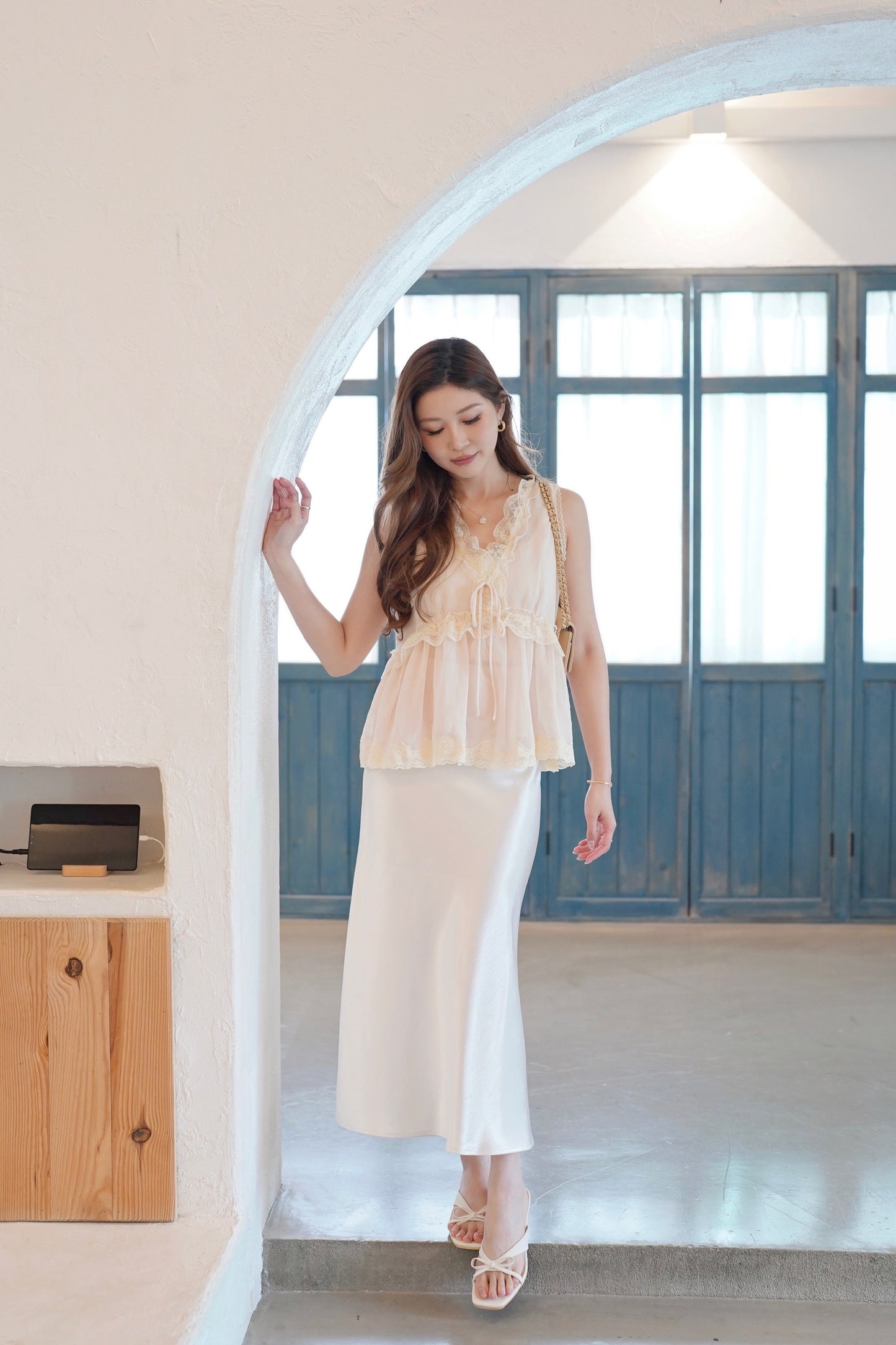 Merci Lacie Satin Vest