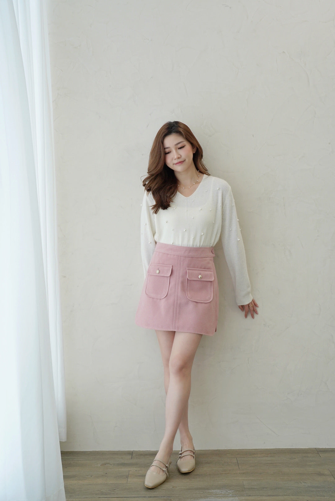 Be Grace Wool Skirt