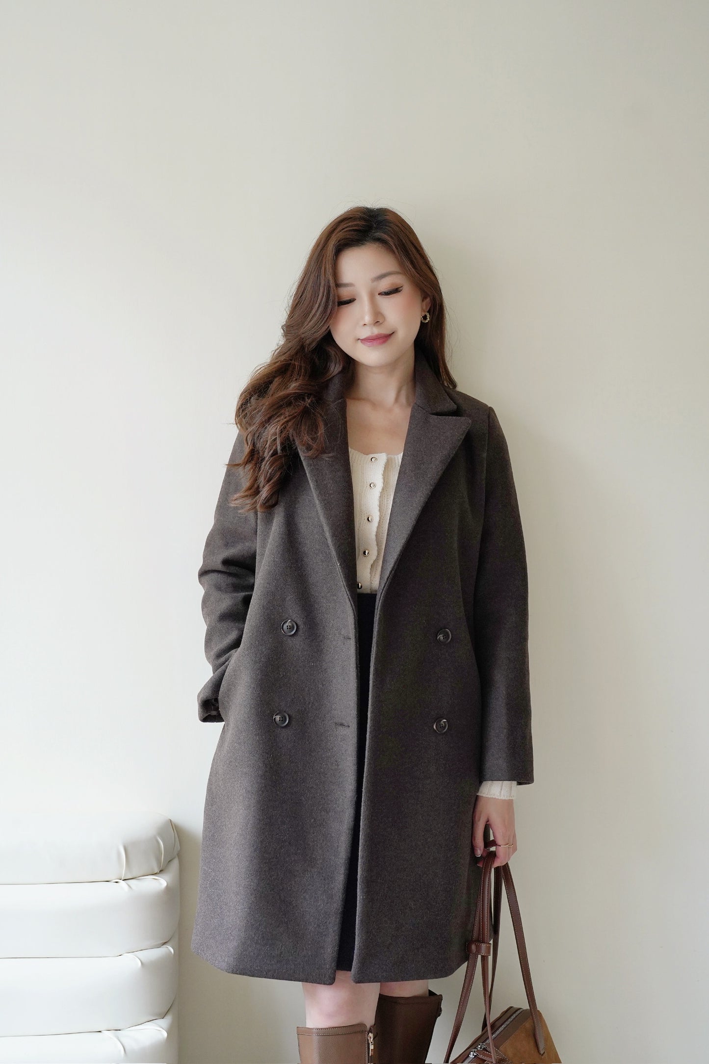 Classic Belted Wool Coat