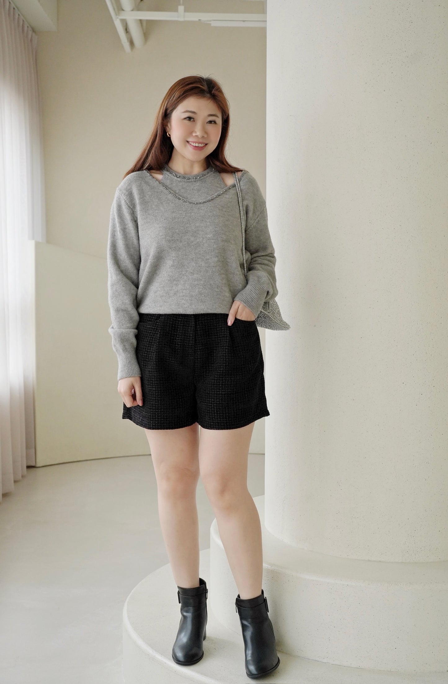 Marry Knitted Top Set