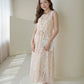 Floral Peach Dress