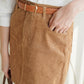 Cozy Corduroy Skirt