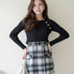 Classy Checkered Skirt