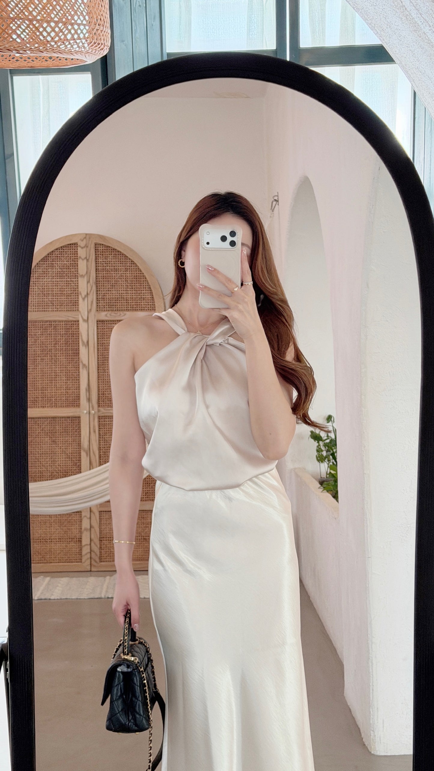 Elena Satin Vest