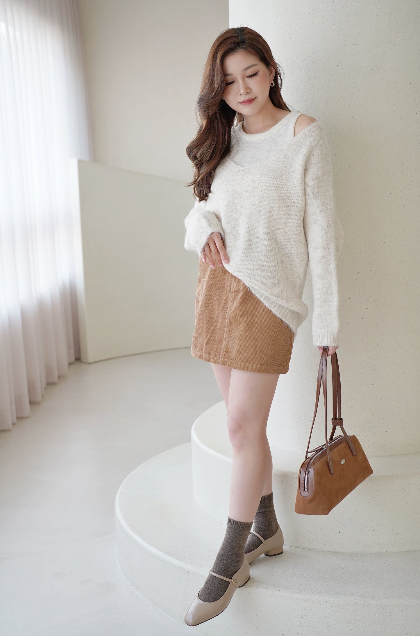 Cozy Corduroy Skirt