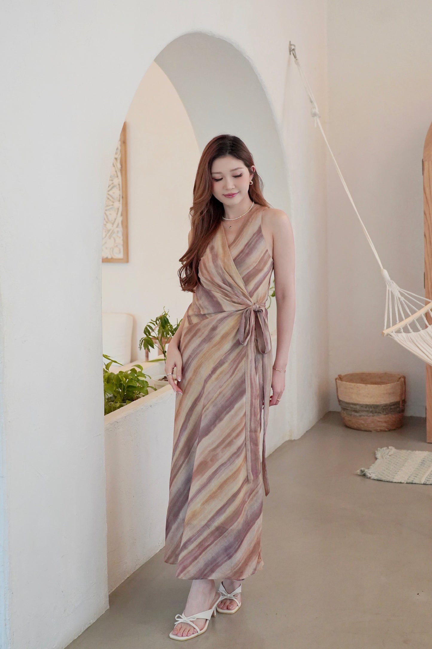 My Tropical Halter Dress