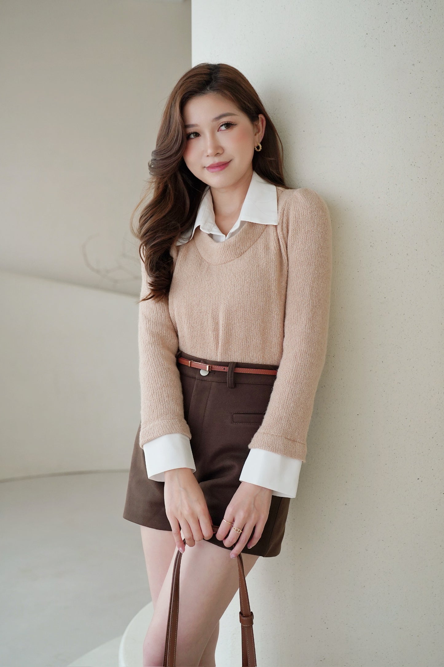 Collar Shirty Sweater