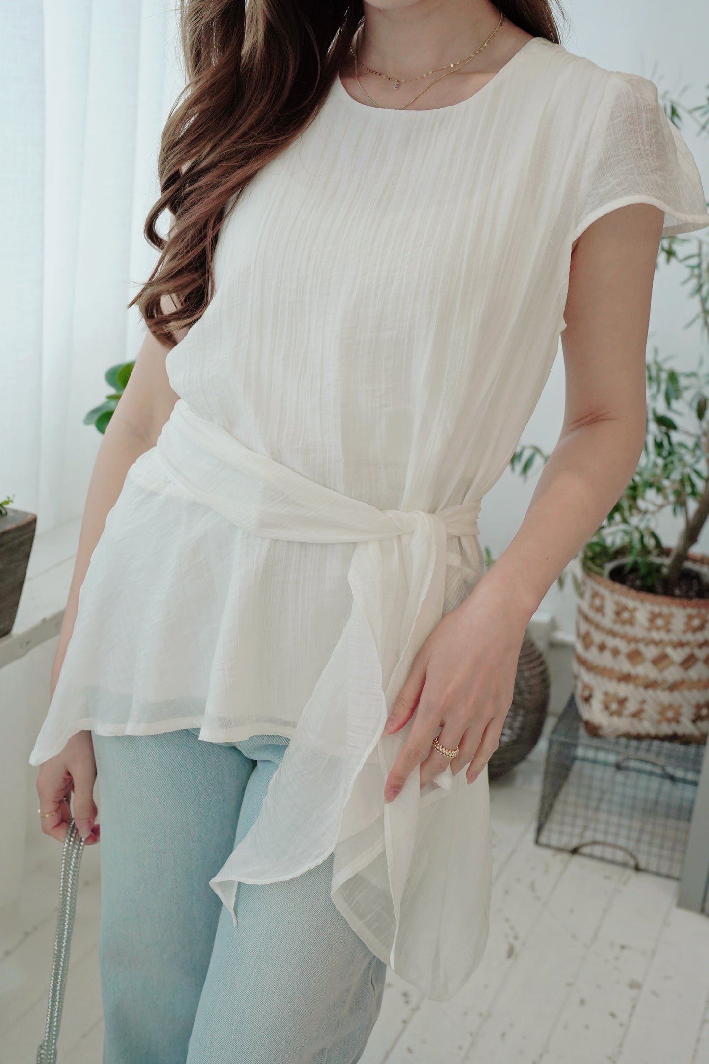 Ruffle Softness Blouse
