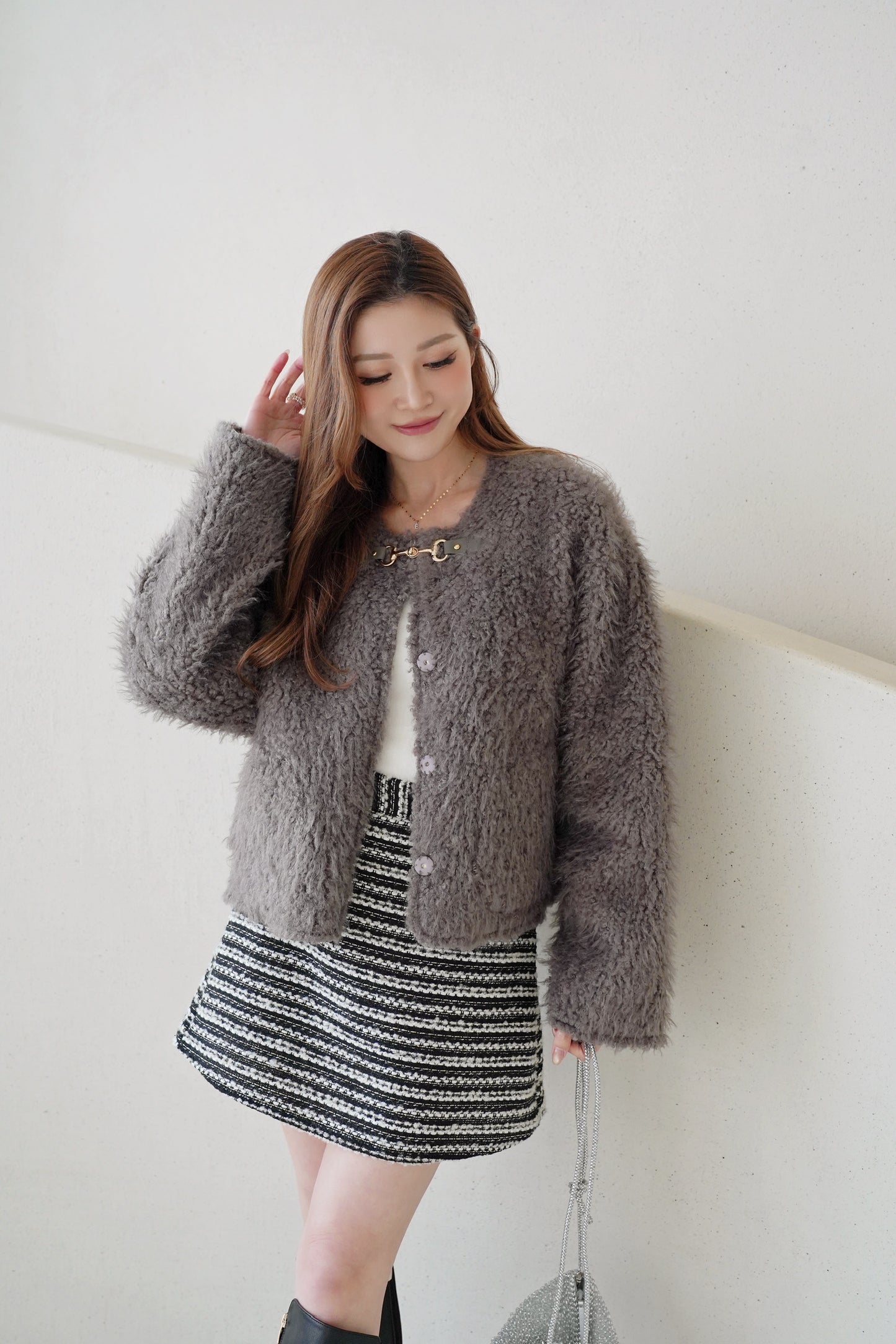 Classy Chic Fluffy Coat
