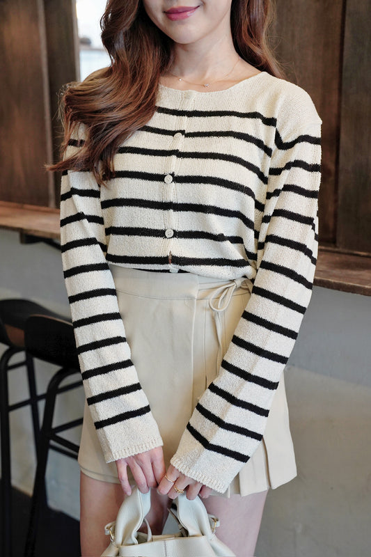 Classic Stripe Cardi