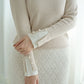 Pearly Roundneck Sweater