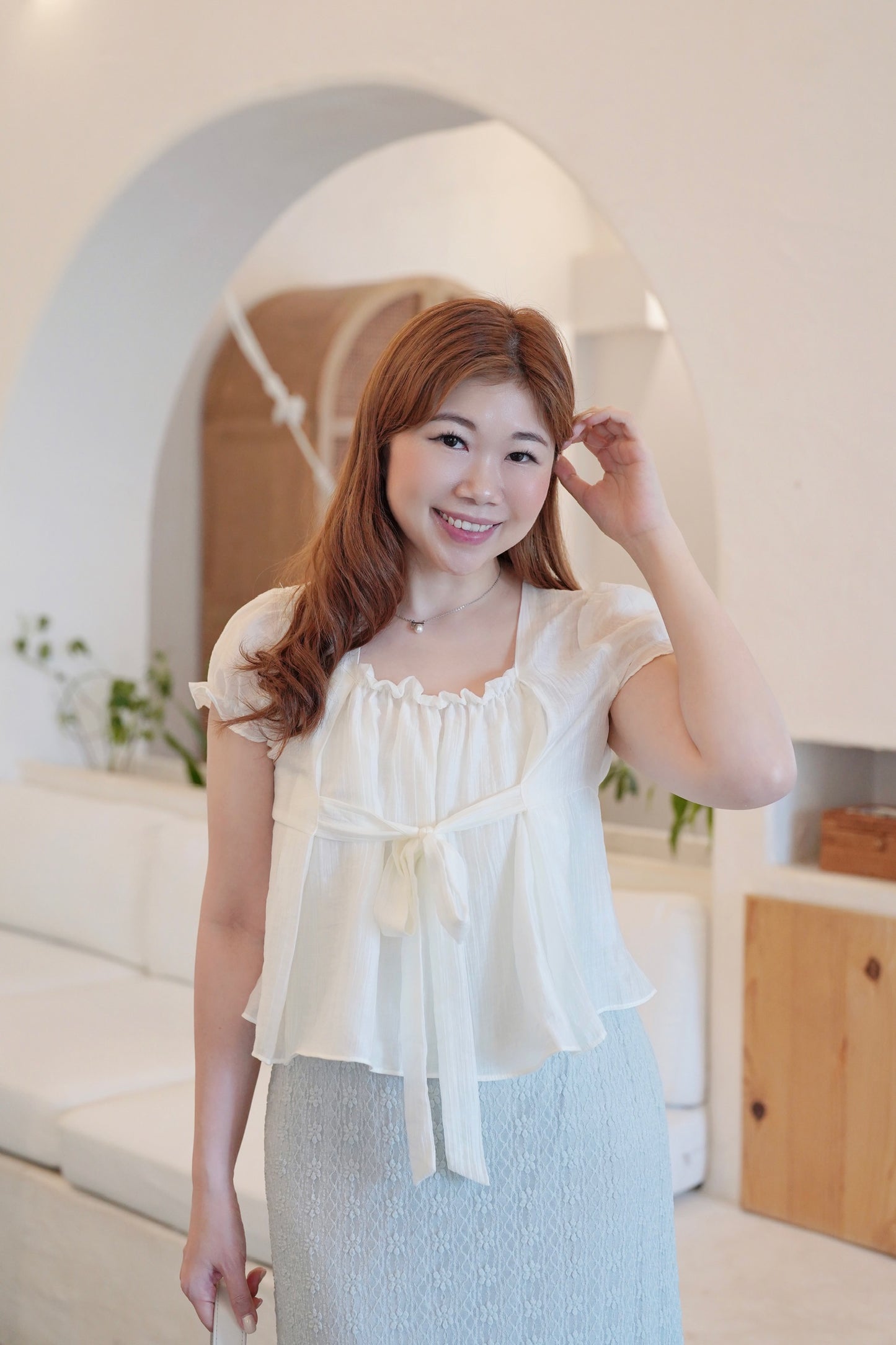 Evelyn Frill Blouse