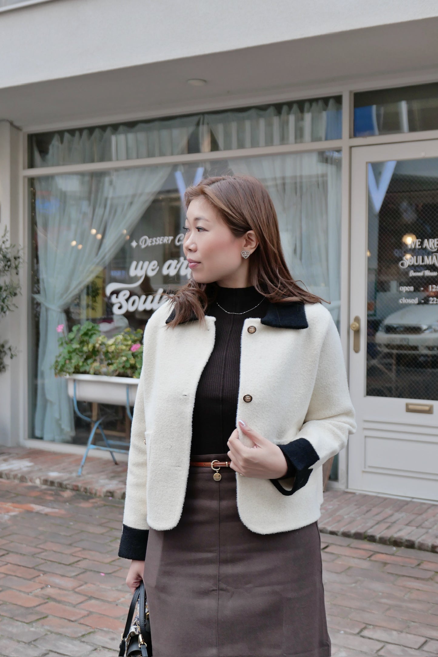 Deluxe Collar Wool Coat