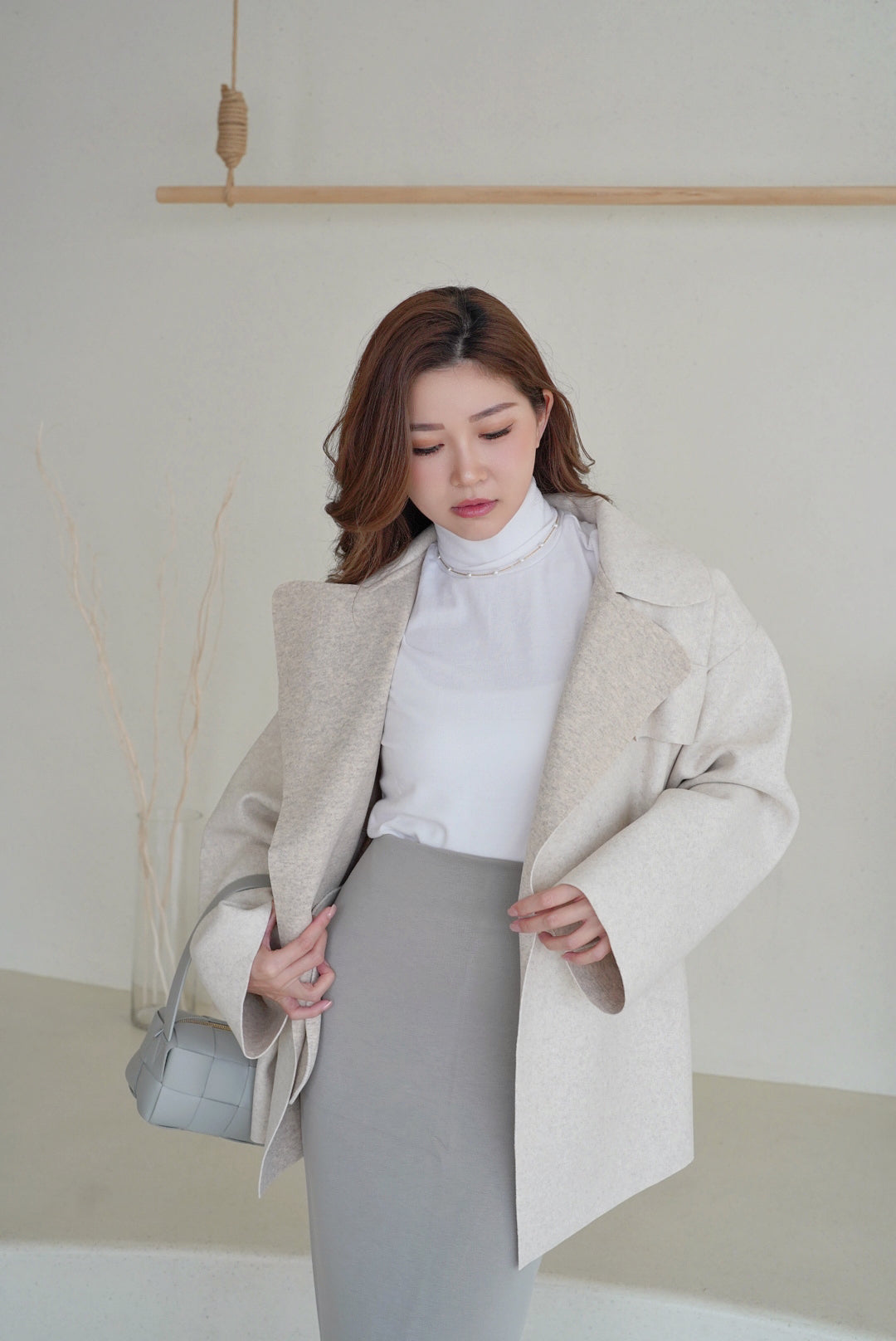 Softy Wool Belt Coat