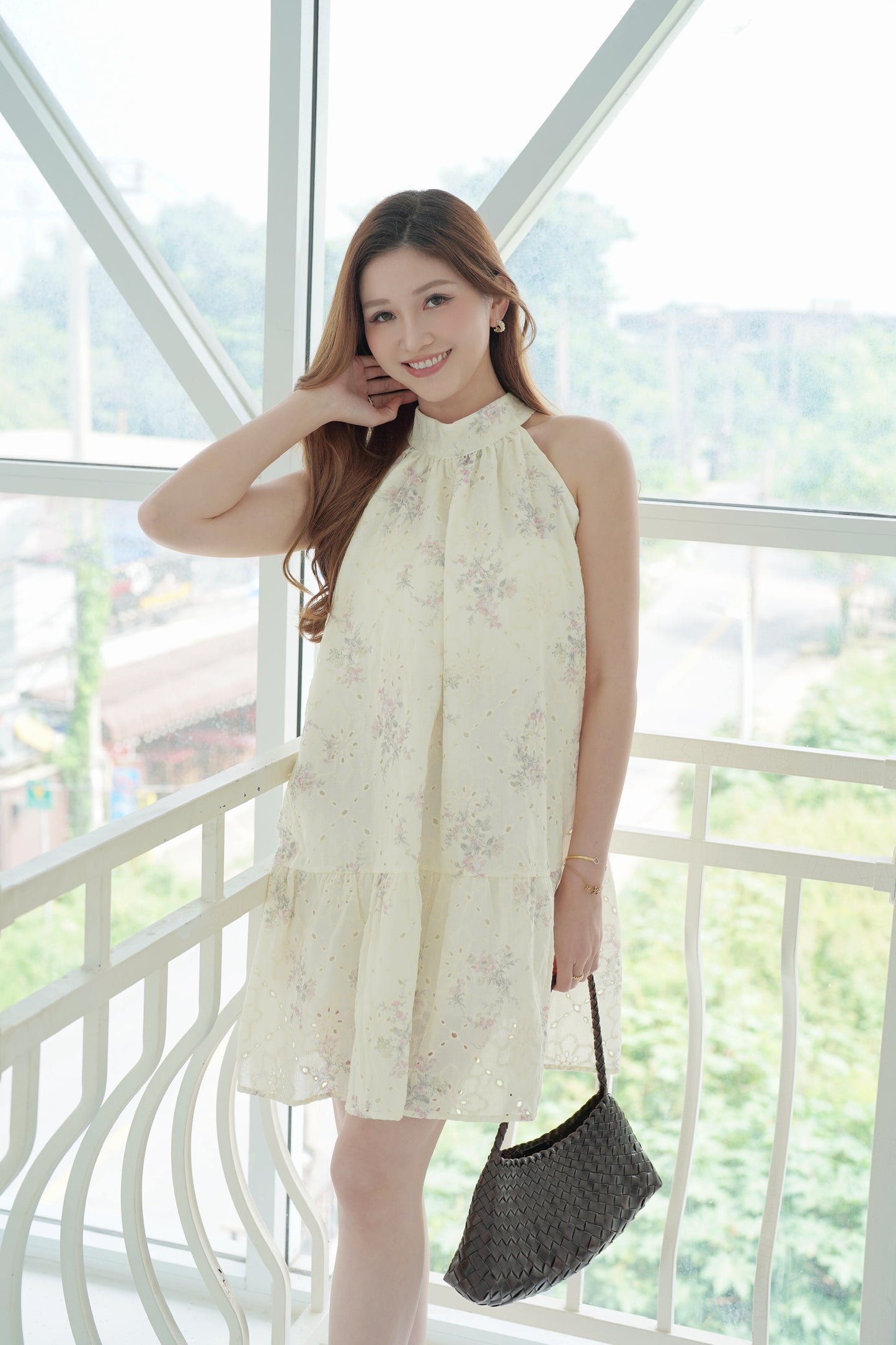 Blossom Halter Dress