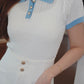 Glowy Fine Polo Top