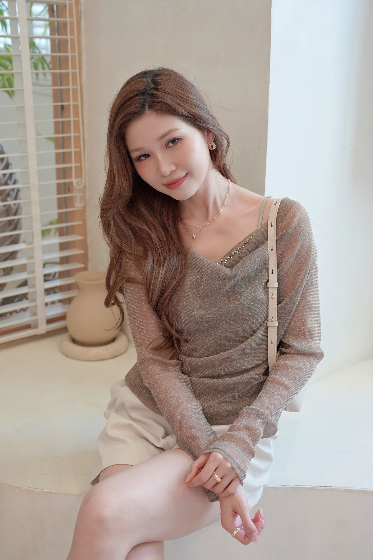 Sheer Twinkle Blouse