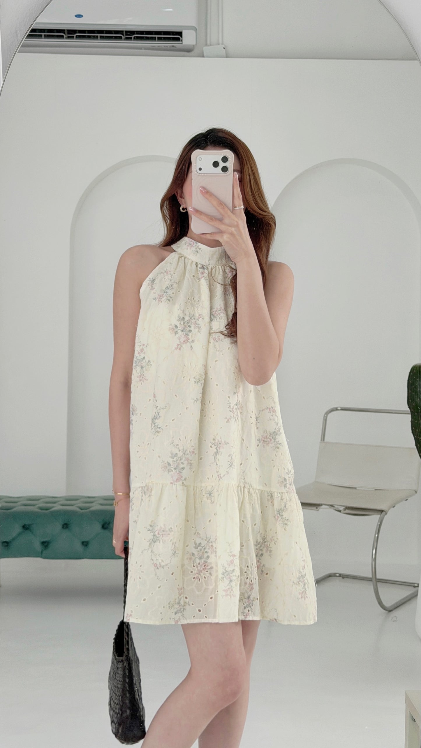 Blossom Halter Dress