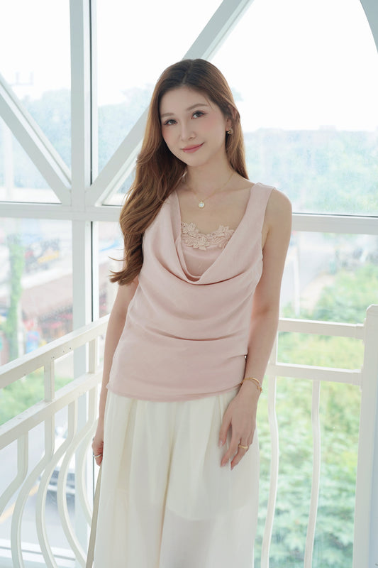 Daisy Drapped Vest