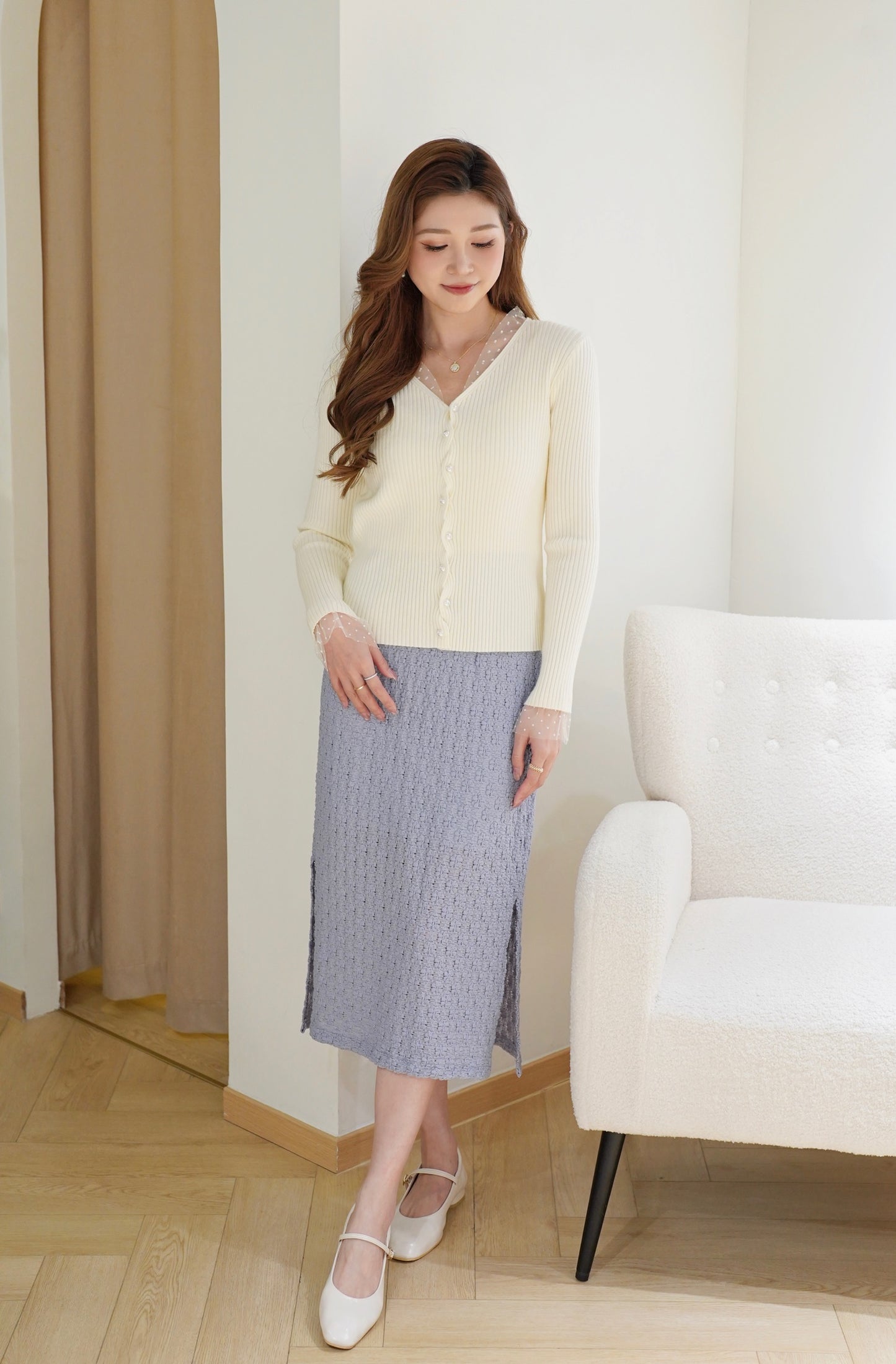 Fine Lacie Pearly Top