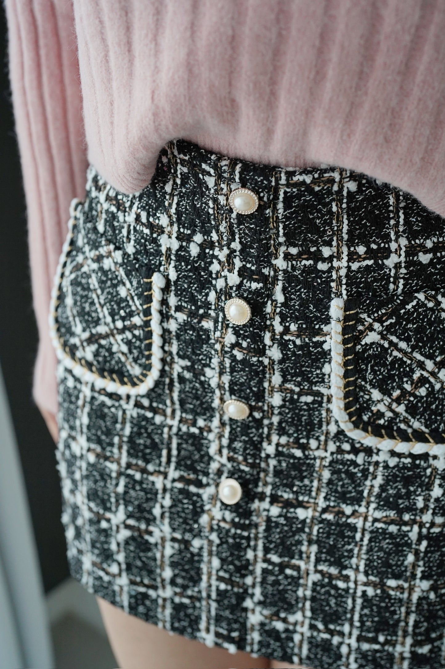 My Pearly Tweed Skirt