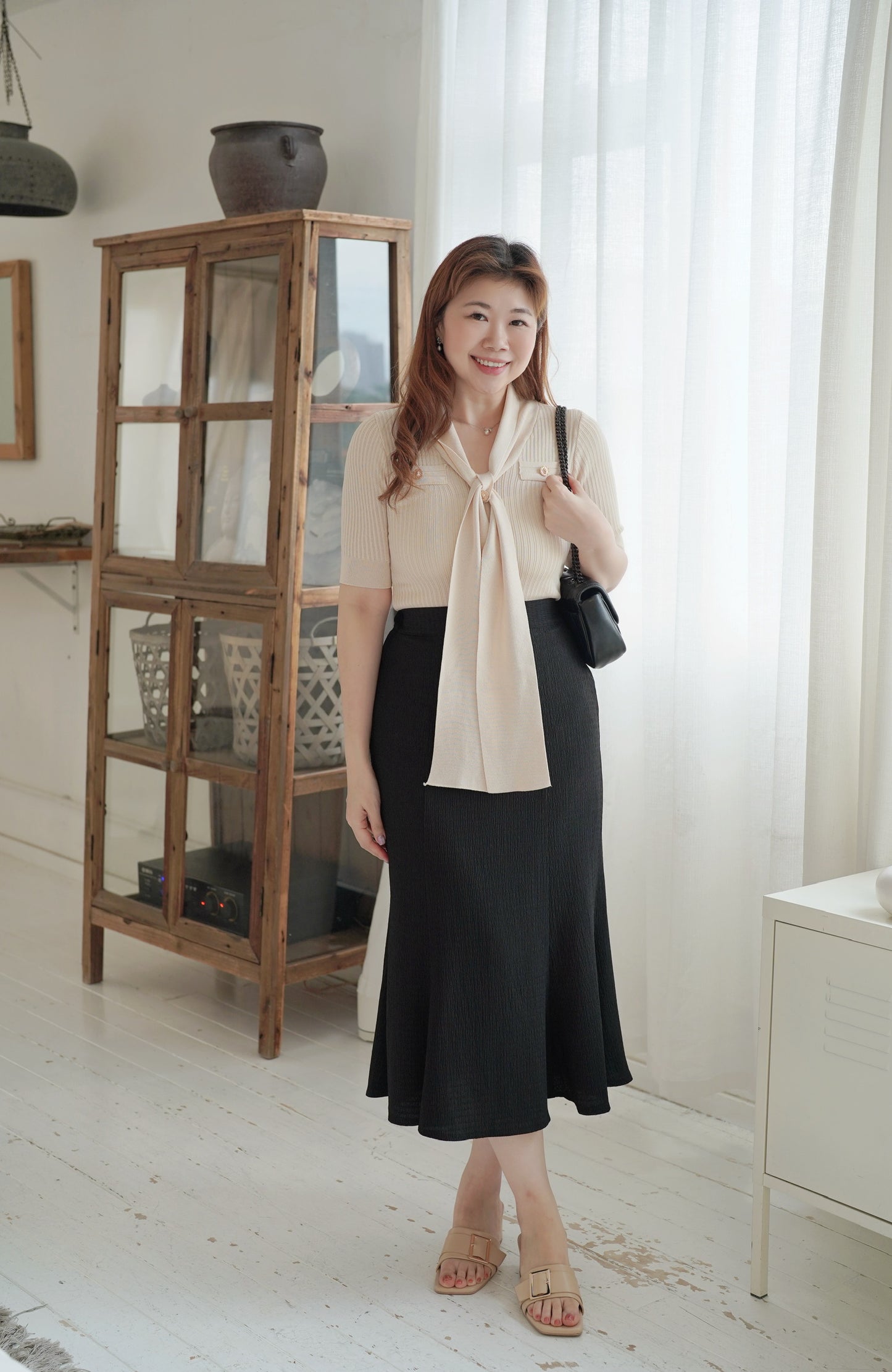 The Ribbon Tie Top