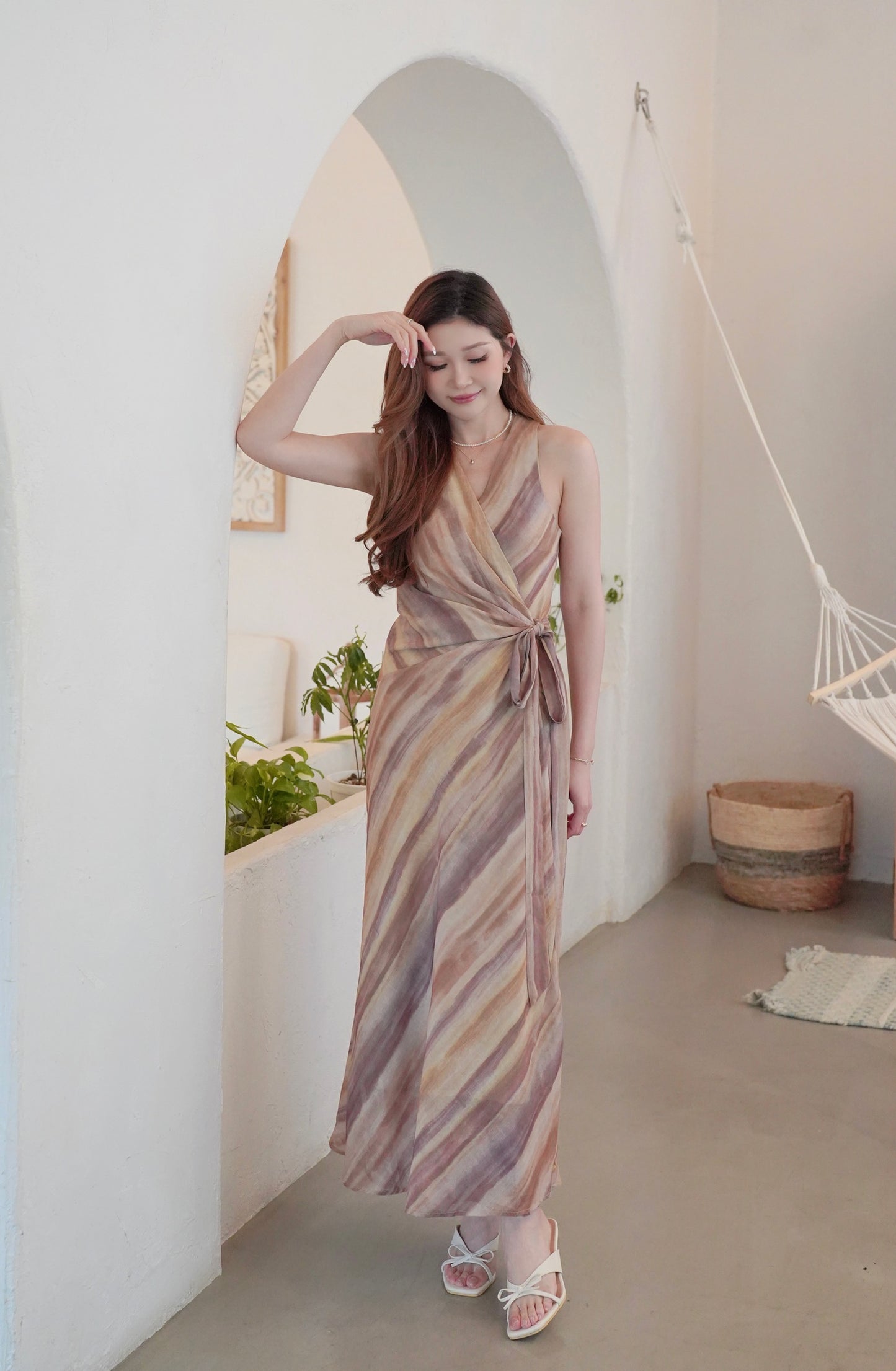 My Tropical Halter Dress