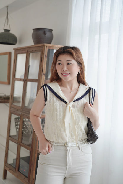 Airy Scarfy Top