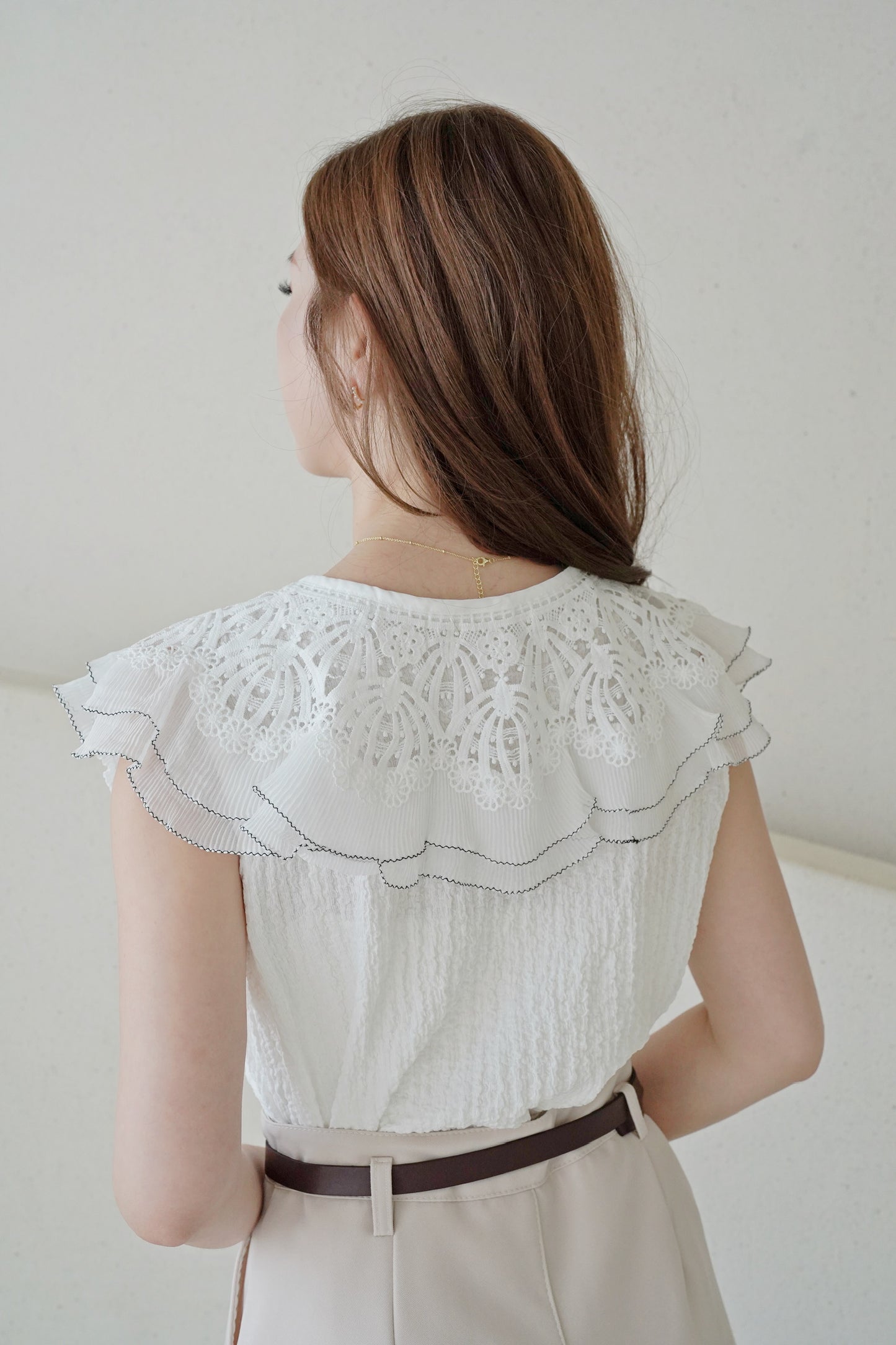 Elly Ruffle Top