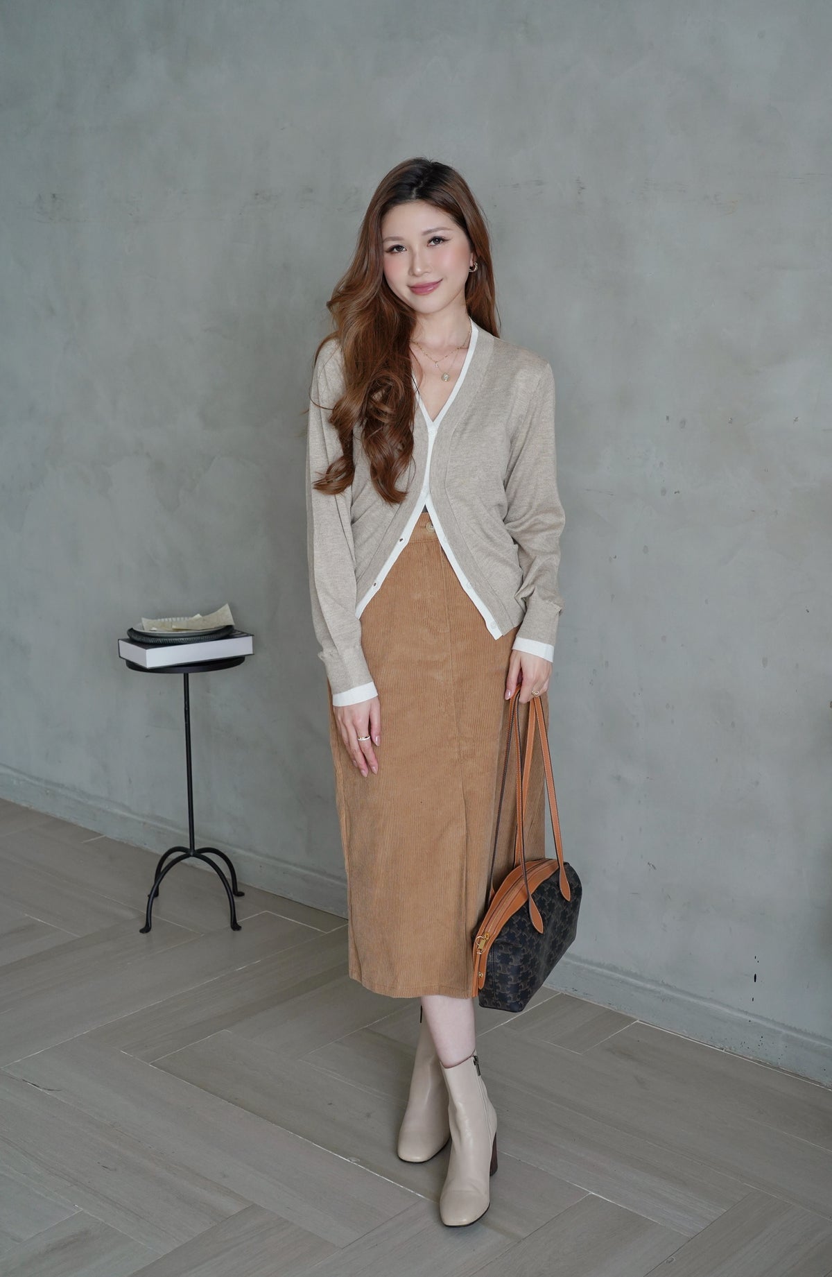 Fall Love Corduroy Skirt