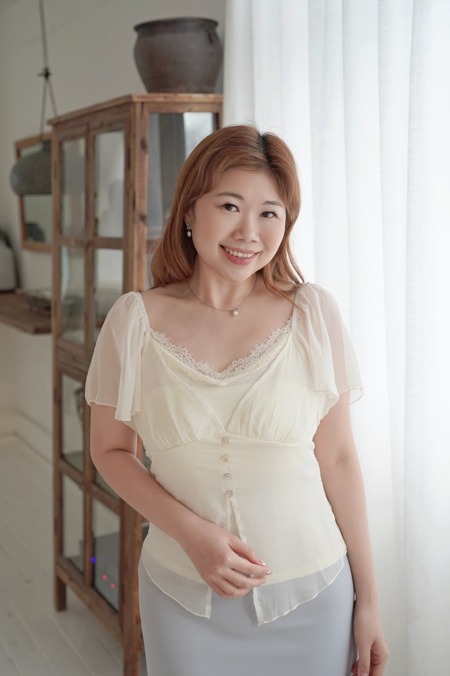 The Cloud Lacie Blouse