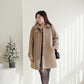 Premium Collar Wool Coat