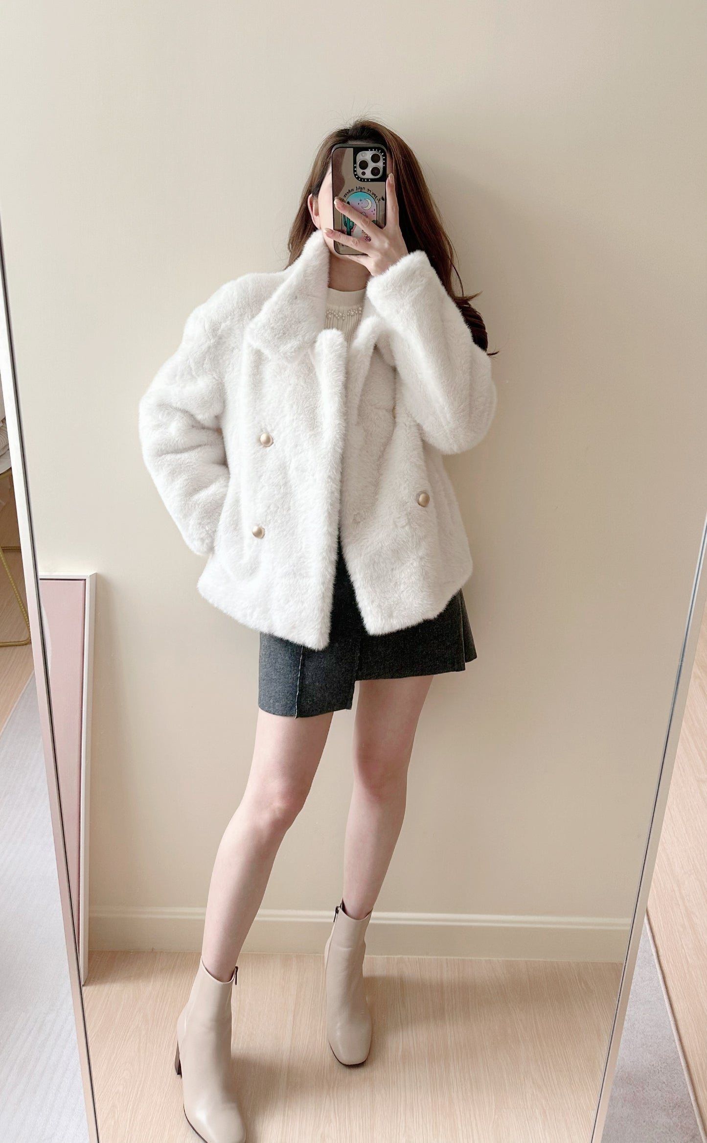 Snowy Teddy Jacket