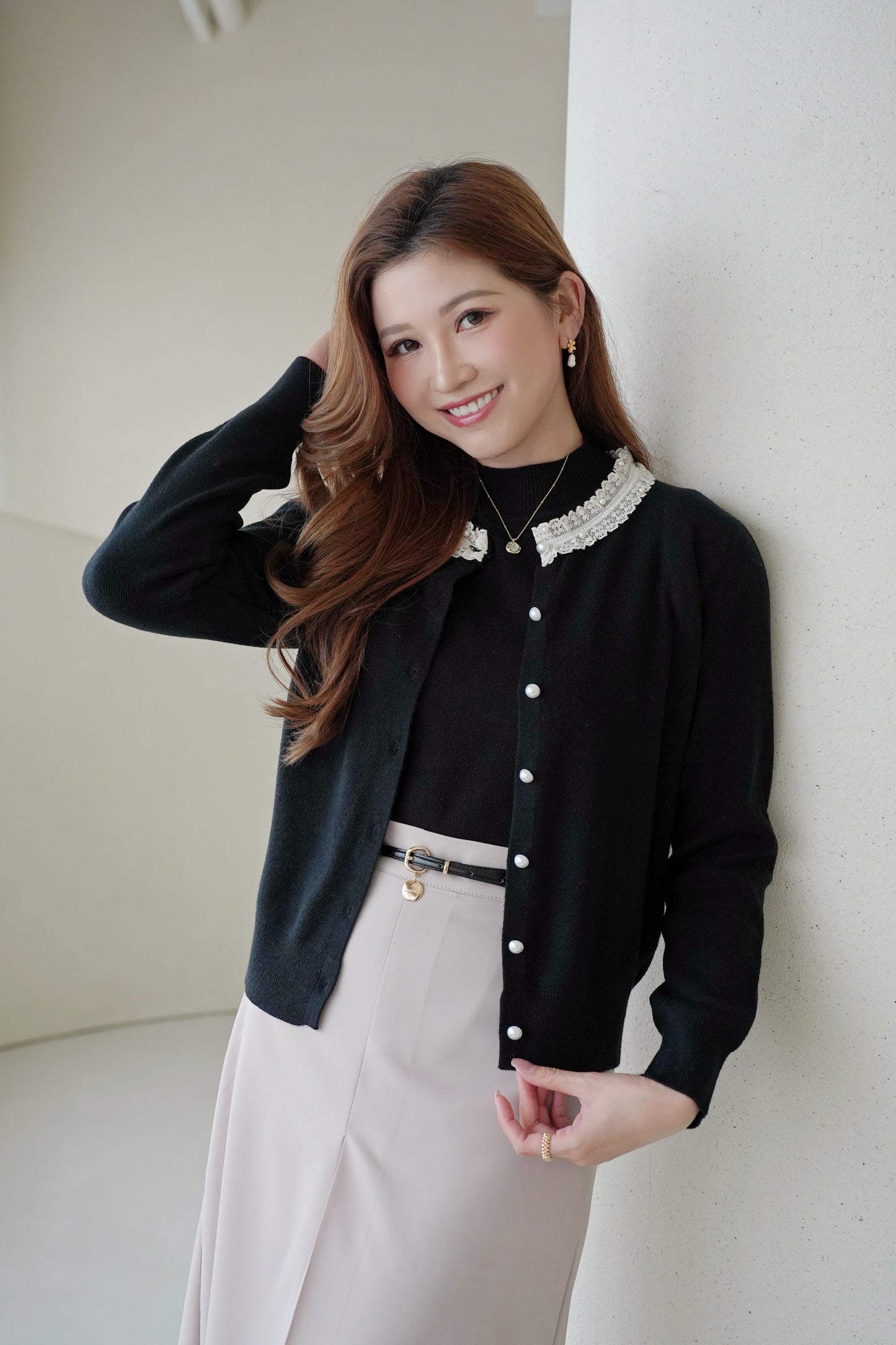 Pearly Softness Cardi