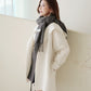 Snowy Fur Wool Coat