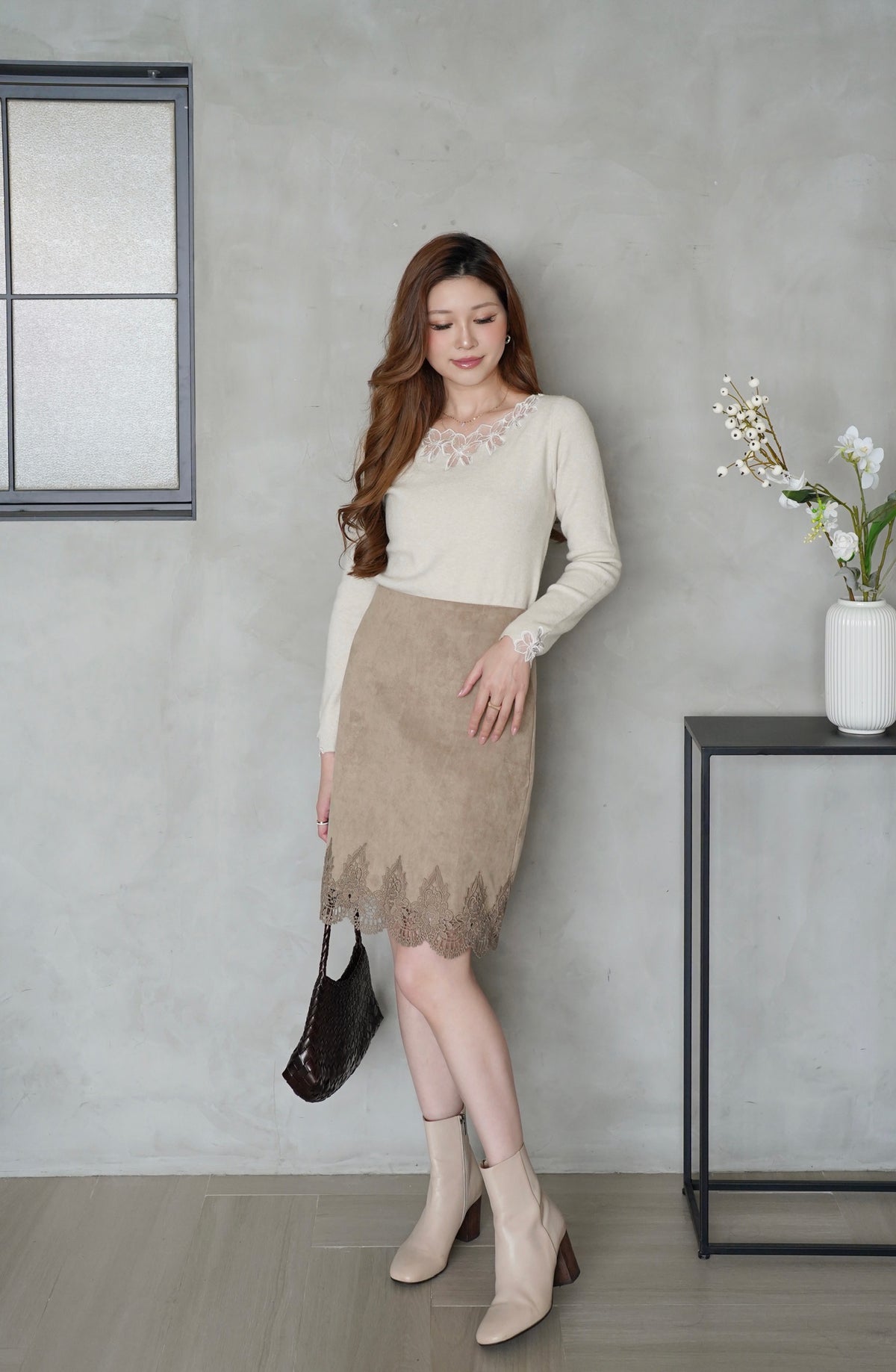 Floral Romance Knit Top