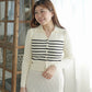 The Stripe Collar Sweater