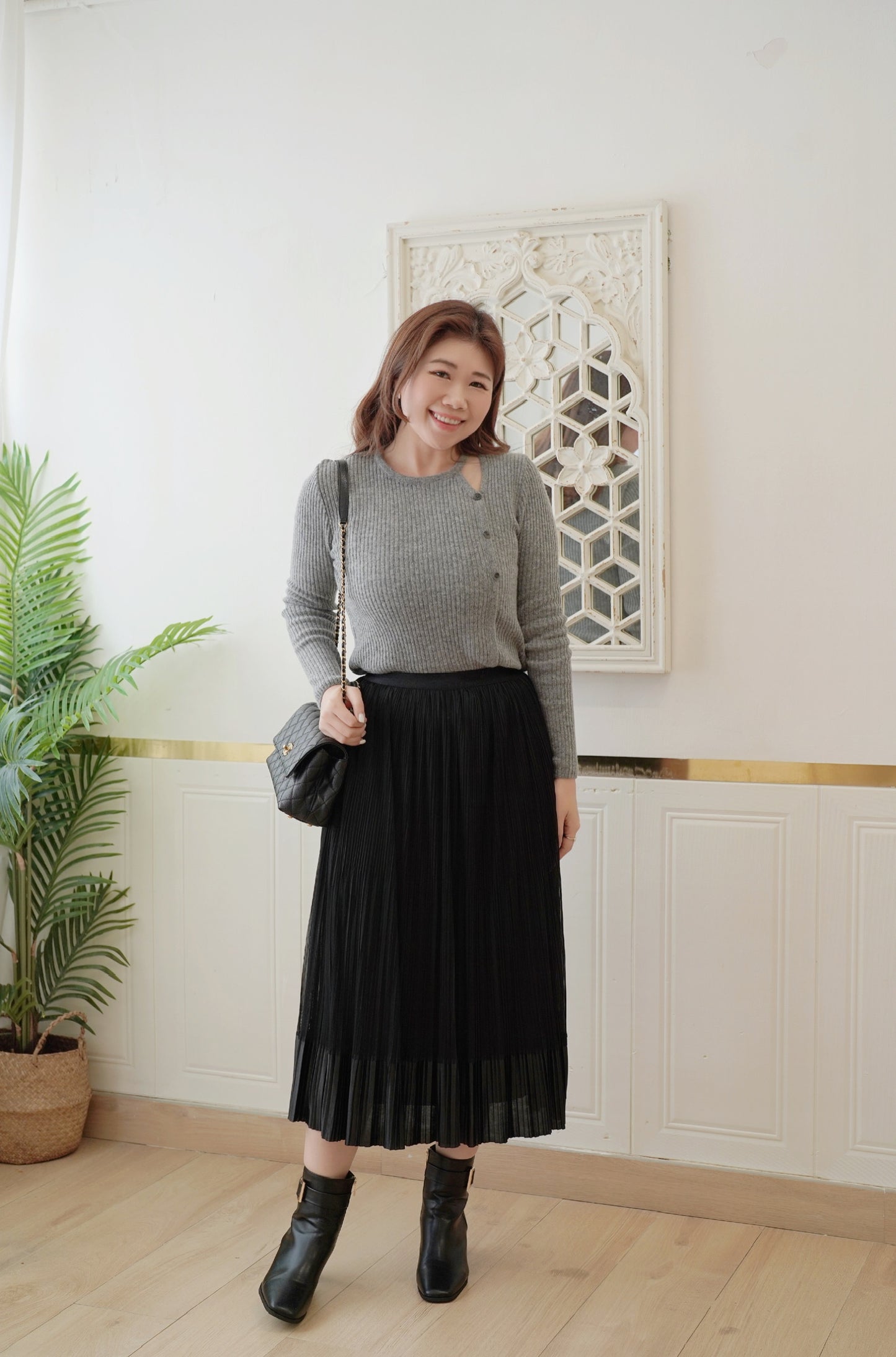 Cozy Spring Wool Top