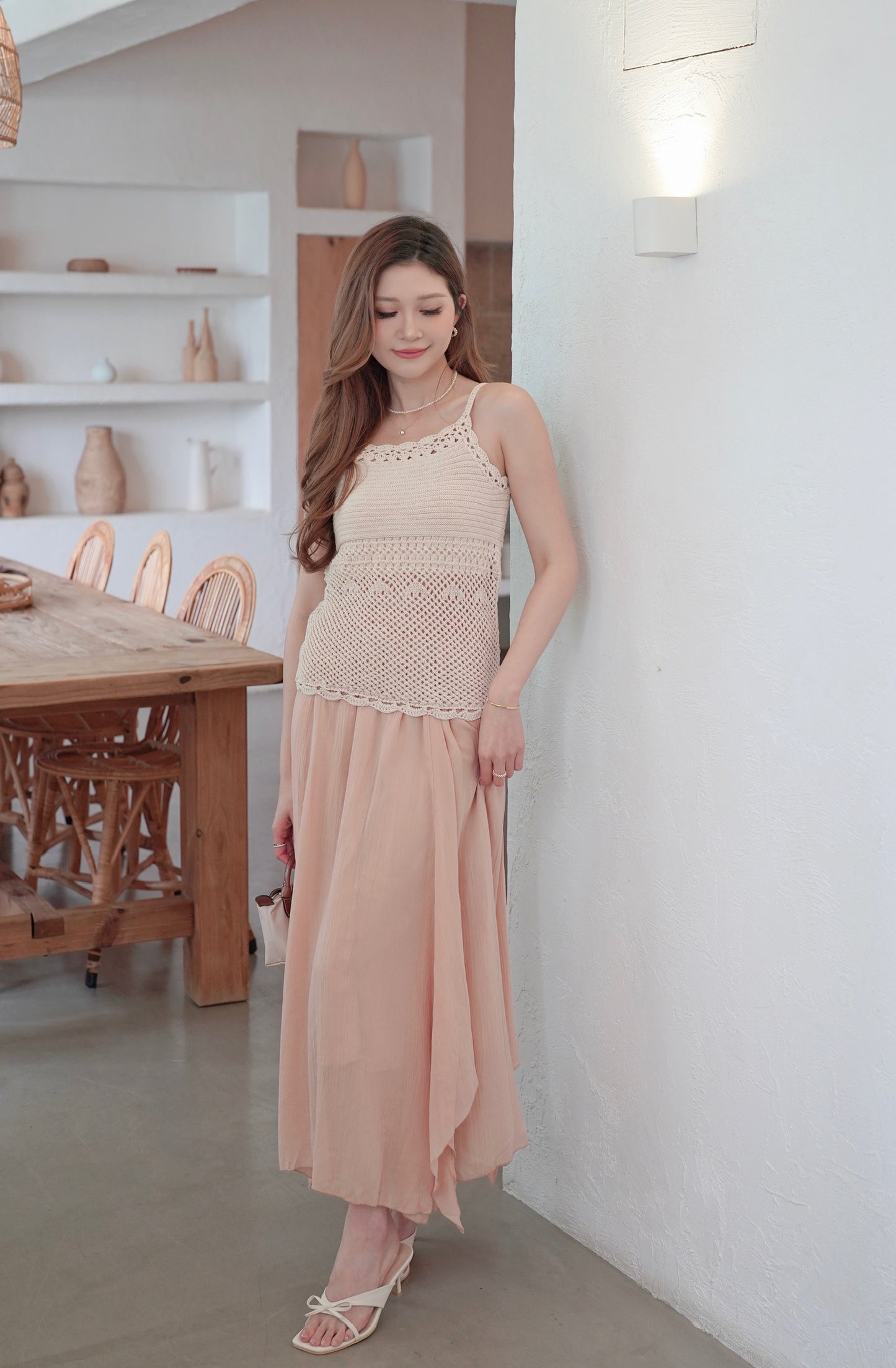 Stitching Romance Dress Set