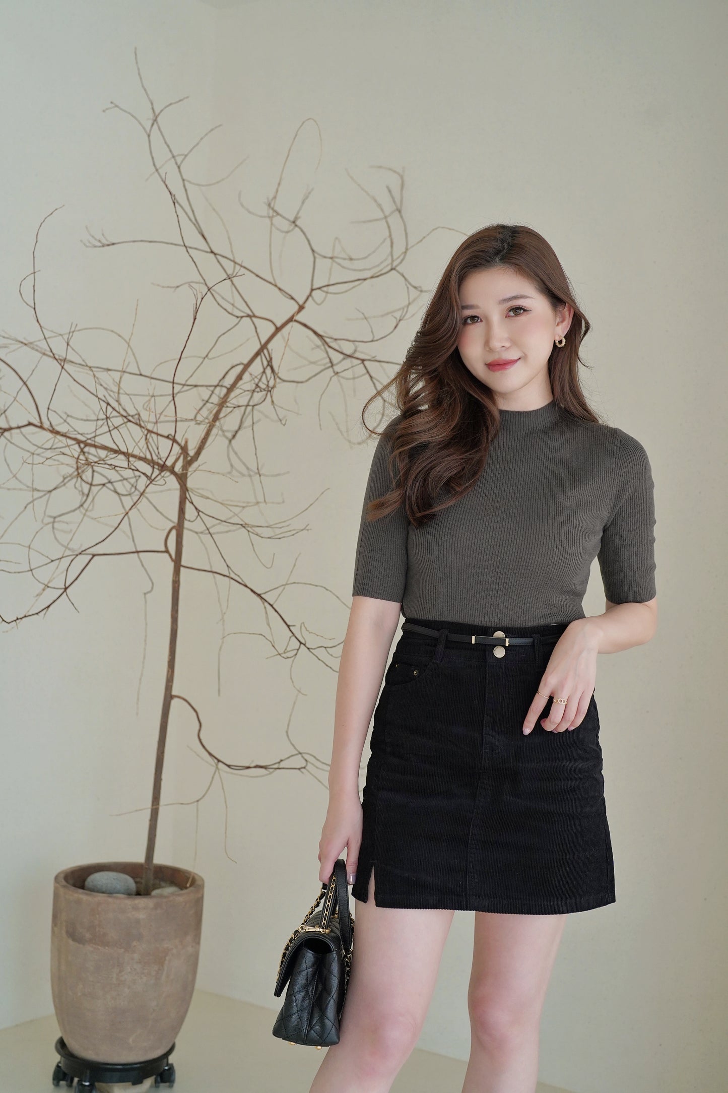 Cozy Corduroy Skirt