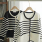 Be Luxe Stripe Cardi