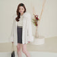 Snowy Fur Wool Coat