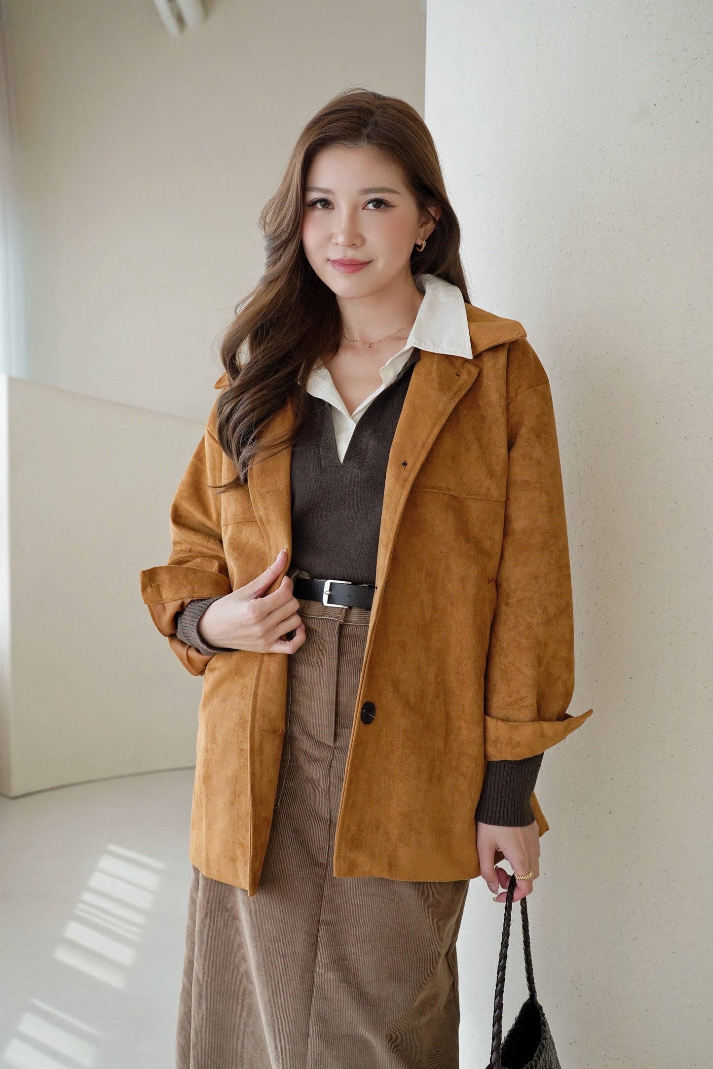 Oxford Shirt Sweater