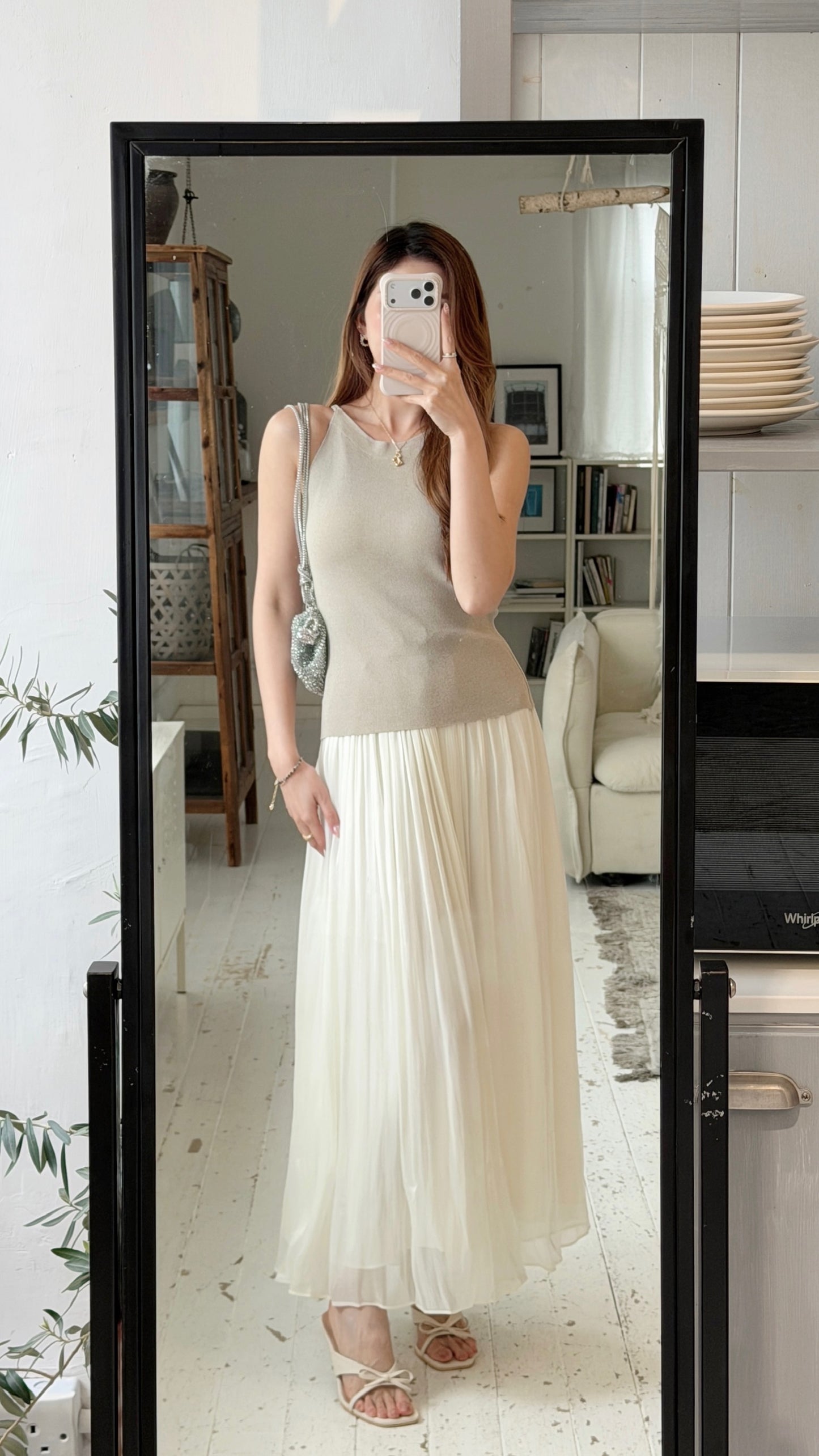 Timeless Twisty Halter Vest