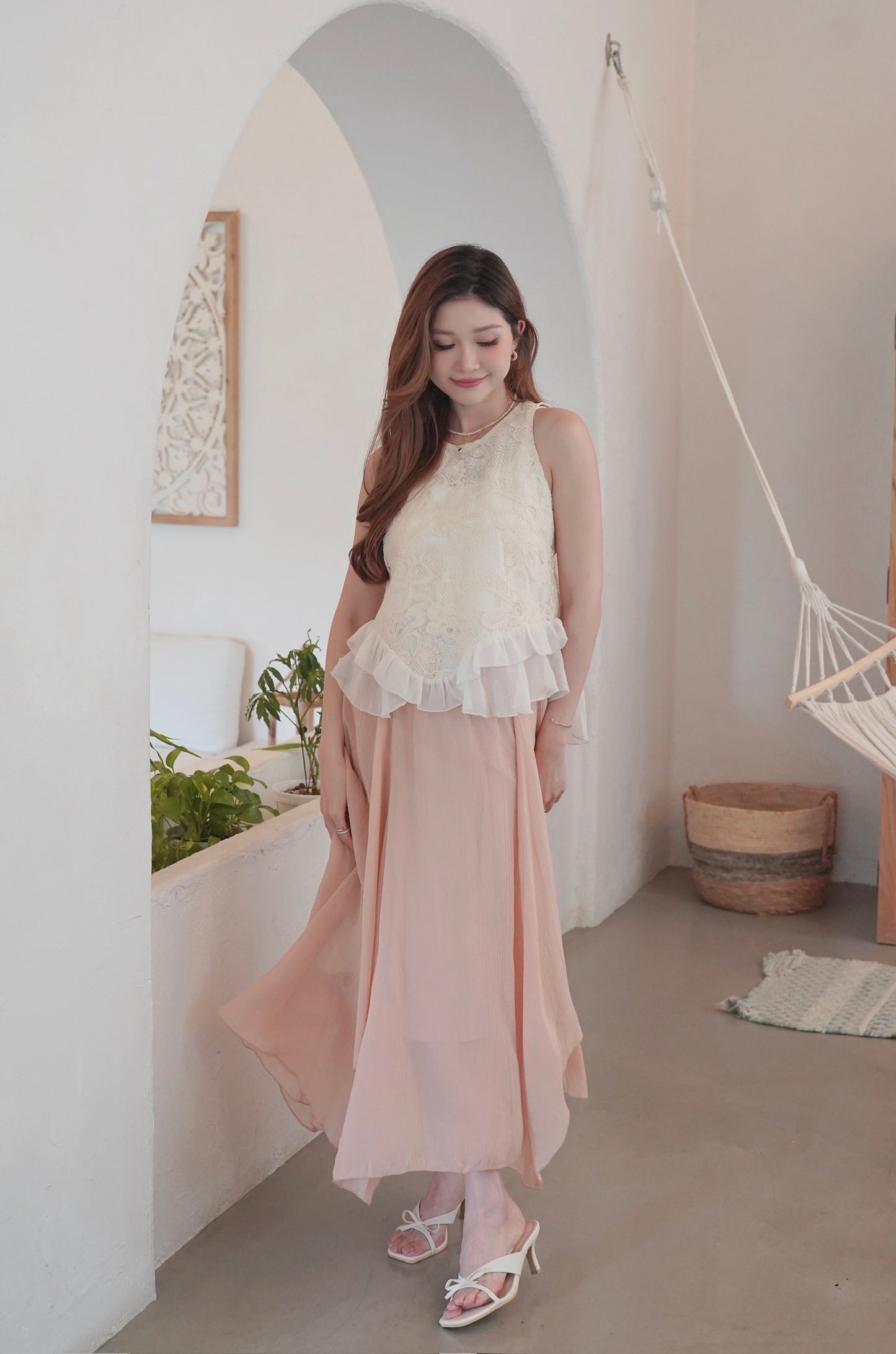 Puffy Blossom Vest