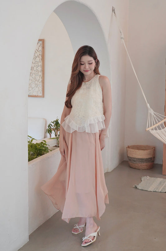 Puffy Blossom Vest