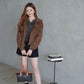 Classy Fine Suede Coat