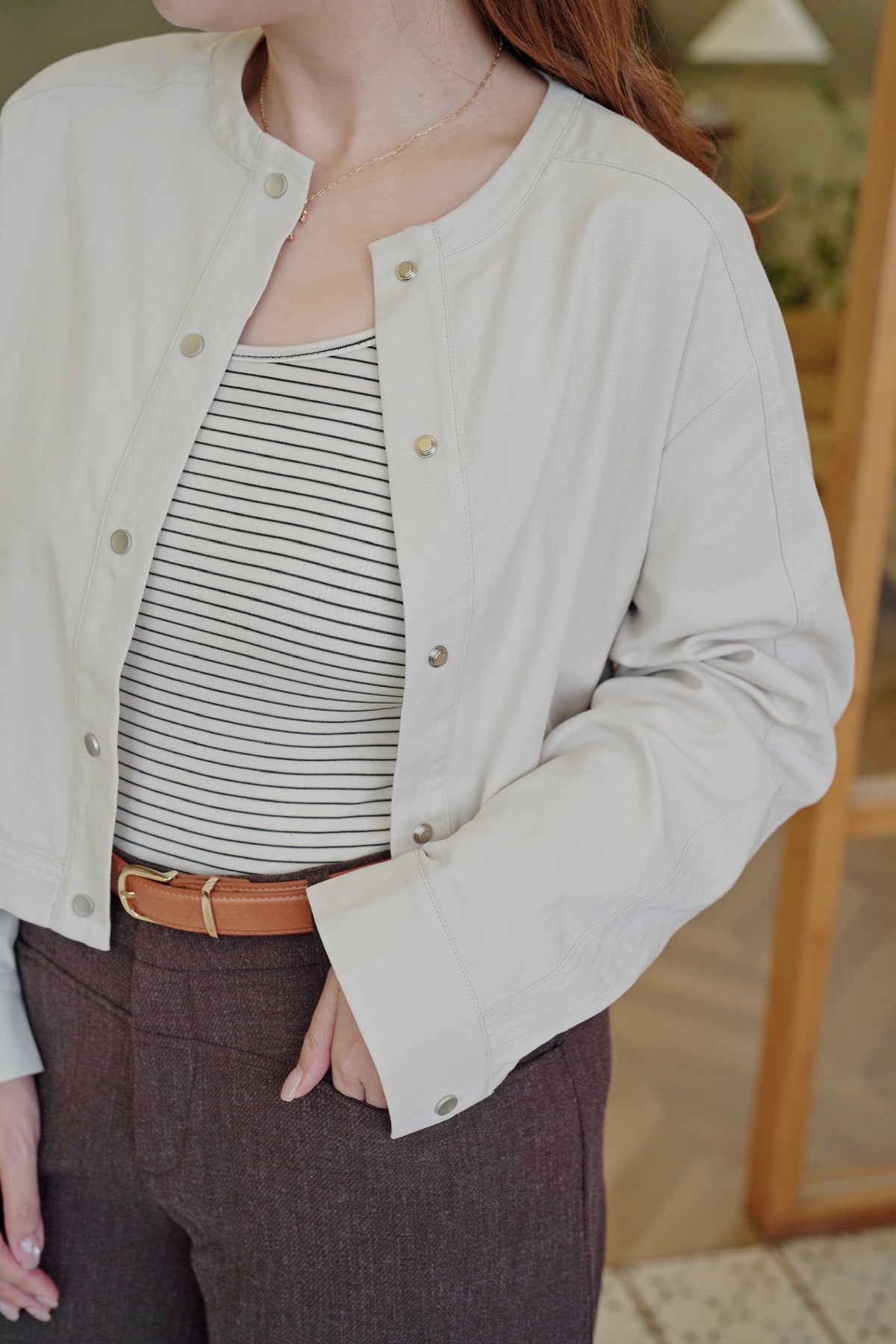 Misty Stripe Outer Set