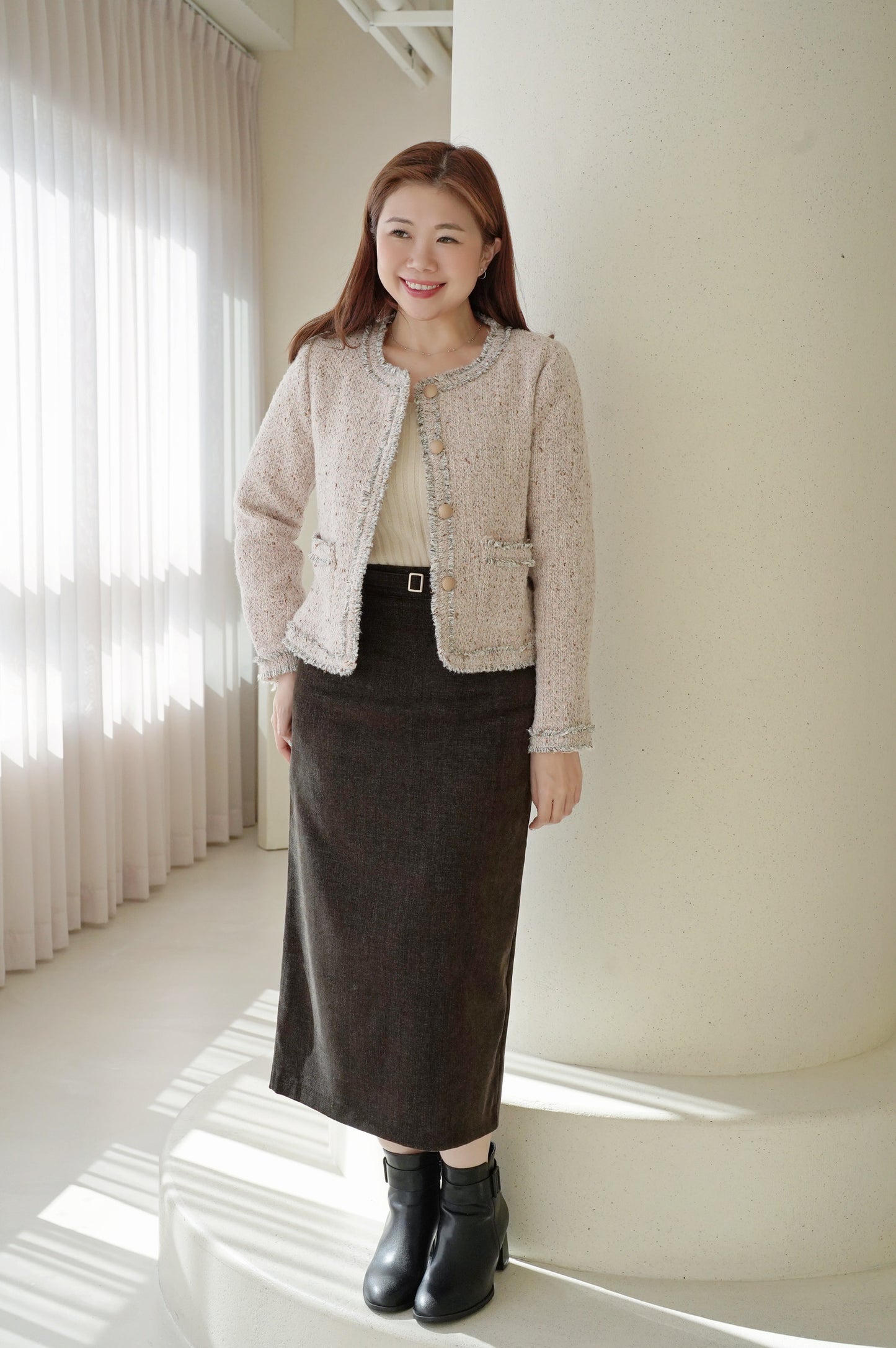 The Luxe Tweedy Coat