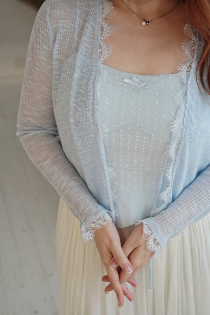 Marshmellow Cardi Set